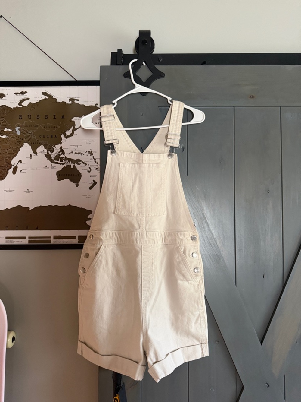 Free Assembly Cream Overalls